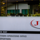 The northern Australian offices of JBS Foods is seen during sunset in Dinmore, west of Brisbane, on June 1, 2021.